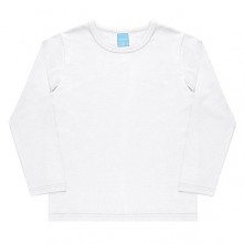 Blusa Manga Longa Infantil Masculina Off White Kamylus 14 Anos