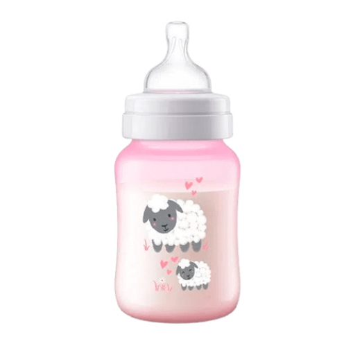 Mamadeira Anti-Colic 260ml 1m+ Rosa Avent Philips