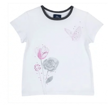 Camiseta Infantil Feminina Manga Curta Chicco