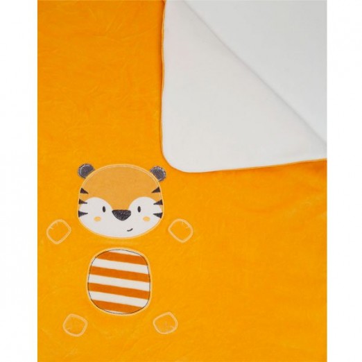 Manta de Bebê Hipoalérgico Para Carrinho Plush Tigre Chicco