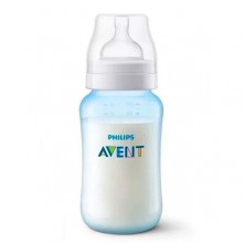 Mamadeira Anti-Cólica Azul 330ml N°3 Avent Philips 