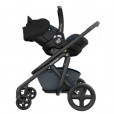 Bebê conforto maxi cosi travel system acopla carrinho marble com base 13kg essential graphite