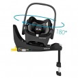 Bebê Conforto Maxi Cosi Pebble 360 Essential Black com Base FamilyFix 360  Desde Recém-Nascido até 13kg