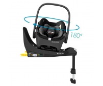 Bebê Conforto Maxi Cosi  Pebble 360 Essential Black com Base FamilyFix 360                                                             