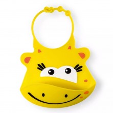 Babador de silicone girafa multikids