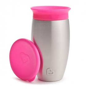 Copo Térmico 360º Rosa Munchkin