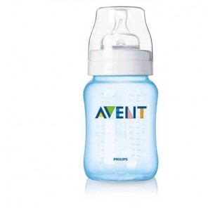 Mamadeira Anticólica Classic Azul 260ml Avent