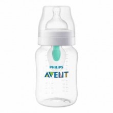 Mamadeira Anticólica Air Free Transparente 260ml Avent