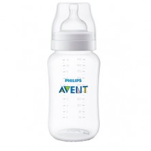 Mamadeira Anticólica Transparente 330ml Avent