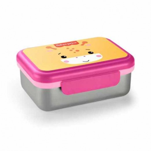 Marmitinha infantil box aço inox fisher price