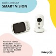 Babá Eletrônica Smart Vision Safety 1st Branco Wireless Bivolt