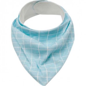 Babador Bandana Bebê Azul Buba 3M