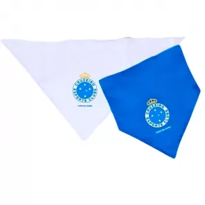  Babador Bandana Kit 2 Peças Cruzeiro Torcida Baby