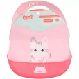 Babador de Silicone Infantil Filhotes Gato Kouii