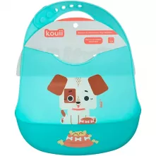 Babador de Silicone Infantil Cachorro Kouii