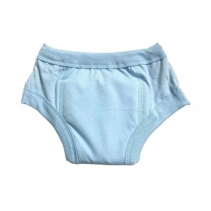 Kit Cueca Desfralde Noturno Baby Blue Eco Kids M