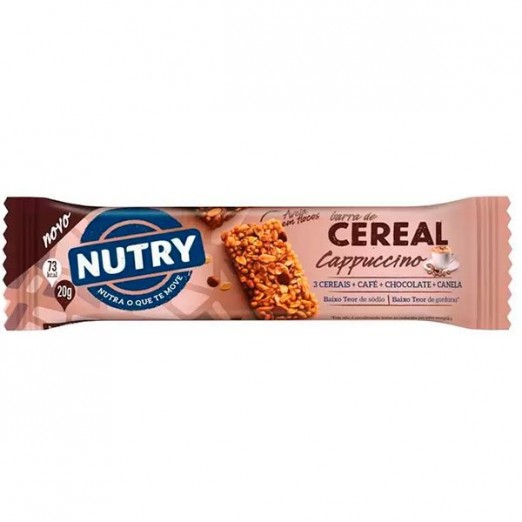 Barra De Cereal Nutry Cappuccino 20g