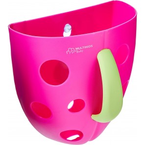 Organizador Para Banho Super Scoop Rosa Multikids