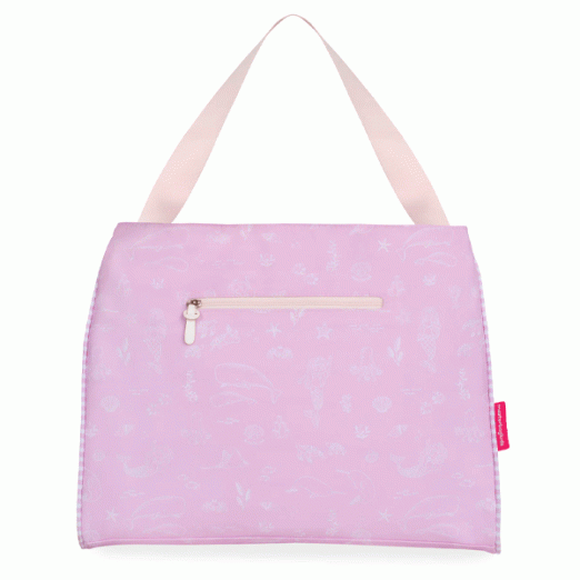 Bolsa de Natação Para Menina Tecido emborrachado Fundo do Mar Rosa Masterbag Baby