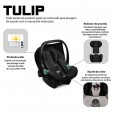 Bebê Conforto Abc Design Tulip Storm Travel System Acopla Carrinho Salsa 4 e Treviso 3  Até 13kg