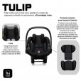 Bebê Conforto Abc Design Tulip Storm Travel System Acopla Carrinho Salsa 4 e Treviso 3  Até 13kg