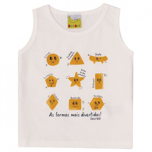 Blusa Infantil Regata M Jacalele