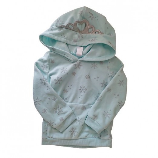 Agasalho De Frio Feminino Azul Com Brilho 3 Anos Carters