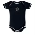 Body Bebê  Atlético  Preto 02 Torcida Baby Tam