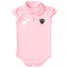 Body Infantil Atlético Rosa Torcida Baby 02 A