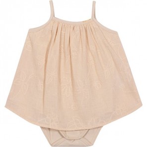 Vestido Body Bebê Bege Nini E Bambini M