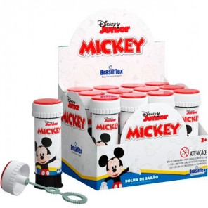 Brinquedo Infantil Bola De Sabão Mickey Pais & Filhos