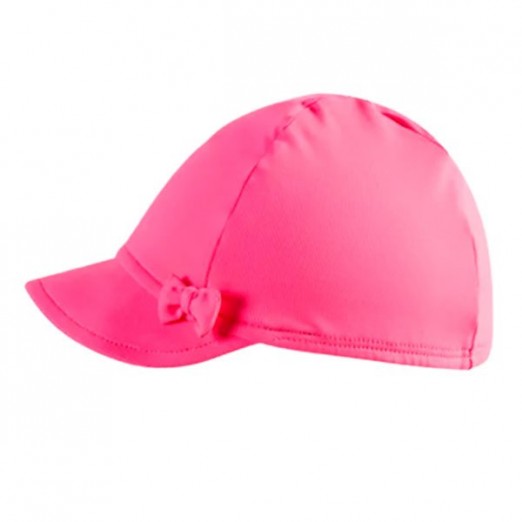 Boné Infantil Para Menina Com Proteção Solar Rosa Blush Dedeka Tam 1