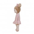 Boneca Infantil Para Menina Angela Jujuba 33Cm Rosa Metoo