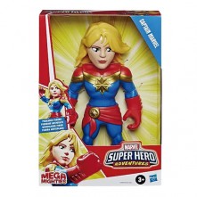 Figura Heróis Marvel Mega Mighties Capitã Marvel Hasbro