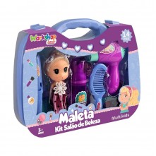 Maleta Kit Salão De Beleza 14 itens +3 Anos Multikids