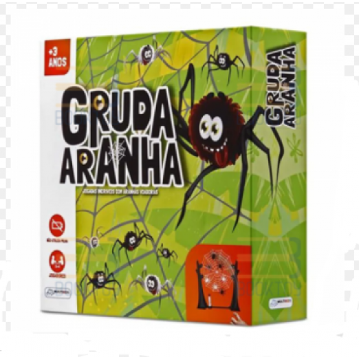 Jogo gruda aranha multikids