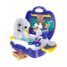 Brinquedo Infantil Maleta Pet Shop Multikids