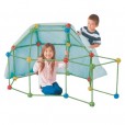 Brinquedo Infantil Connect Tubo Tenda Multikids 121 Pcs 3A+