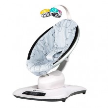 Cadeira De Descanso Mamaroo 4.0 Silver Plush 4Moms