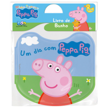 Brinquedo De Banho Livro Minha Primeira Peppa Pig