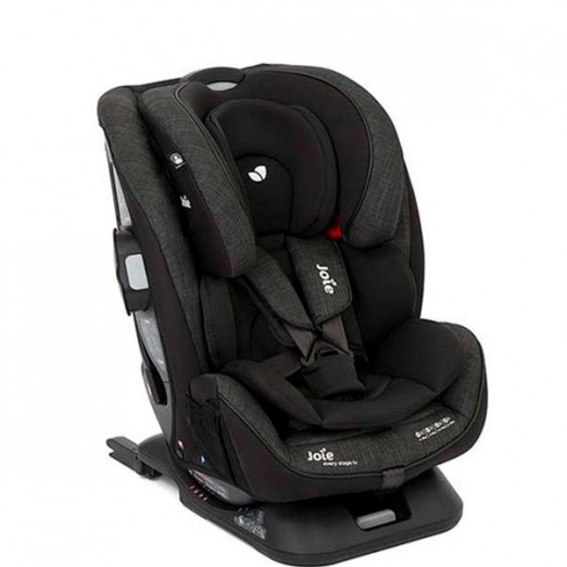 Cadeirinha De Carro Para Bebê Com Isofix Every Stage Até 36 KG Preto Joie