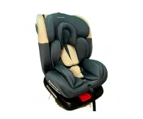 Cadeira de Bebe Para Auto Prime Gray e Marrom 360 Premium Baby