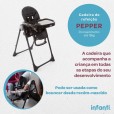 Cadeira De Alimentação Infanti Pepper Green Lush Com 7 Posições de Altura 0m à 18Kg