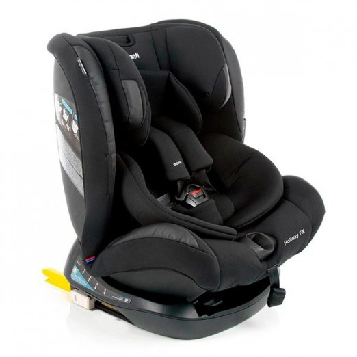 Cadeira Para Auto Infanti Holiday Black Intense 0 à 36kg 5 Posições de Recline