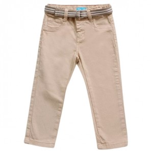 Calça Infantil Jeans Marfim