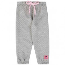 Calça Matelassê Infantil Cinza Kamylus 01 A