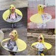 Capa de Chuva Infantil Personagem Pato Funny