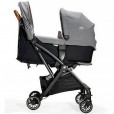 Carrinho Para Bebê Travel System Tourist Signature Carbon e Bebê Conforto Gemm Cinza Joie