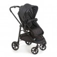 Carrinho Para Bebê Olympus Black Acopla O Bebê Conforto Cocoon Galzerano