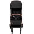 Carrinho de Bebê Maxi Cosi TS Eva Trio Isofix 360 Essential Blacck Champagne até 22kg